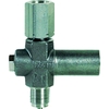Pressure gauge overpressure safety device Type 1318 brass external thread